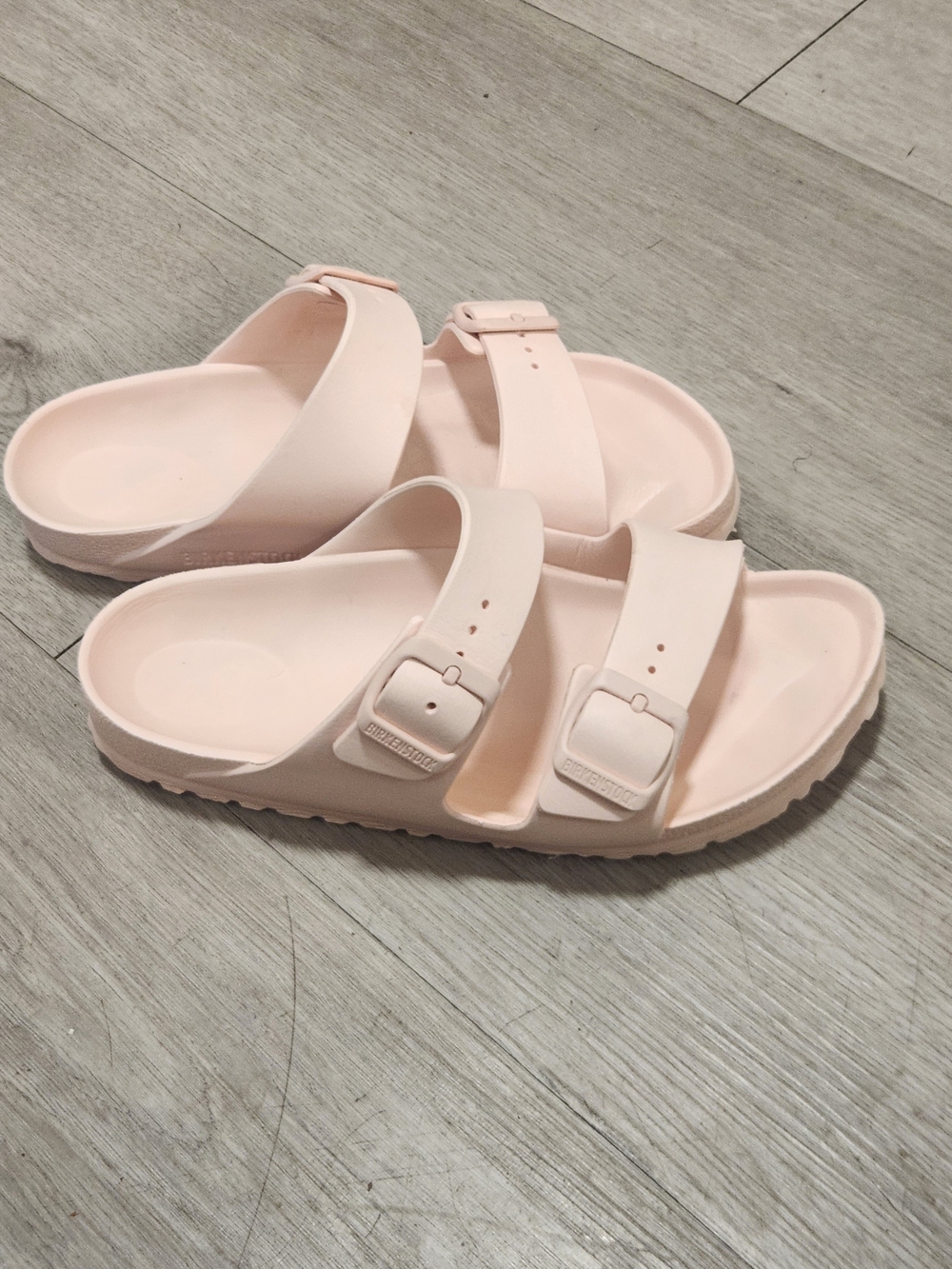 Birkenstock Women’s Essentials Arizona EVA Slide - Light Pink 36/ 5.5 - Picture 5 of 6